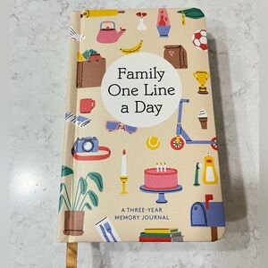 One Line a Day Three-Year Memory Journal